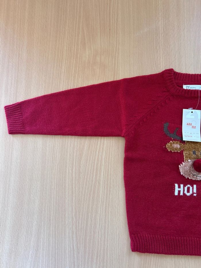 Pull de Noël 12-18 mois ZY - photo numéro 2