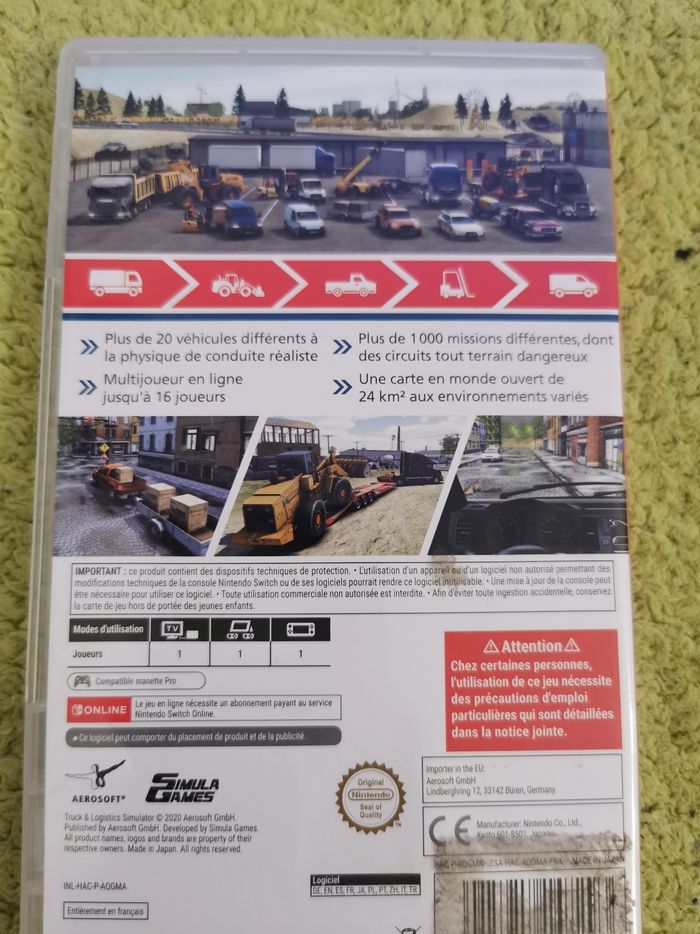 Jeu Switch Trucks and Logistics Simulator - photo numéro 2