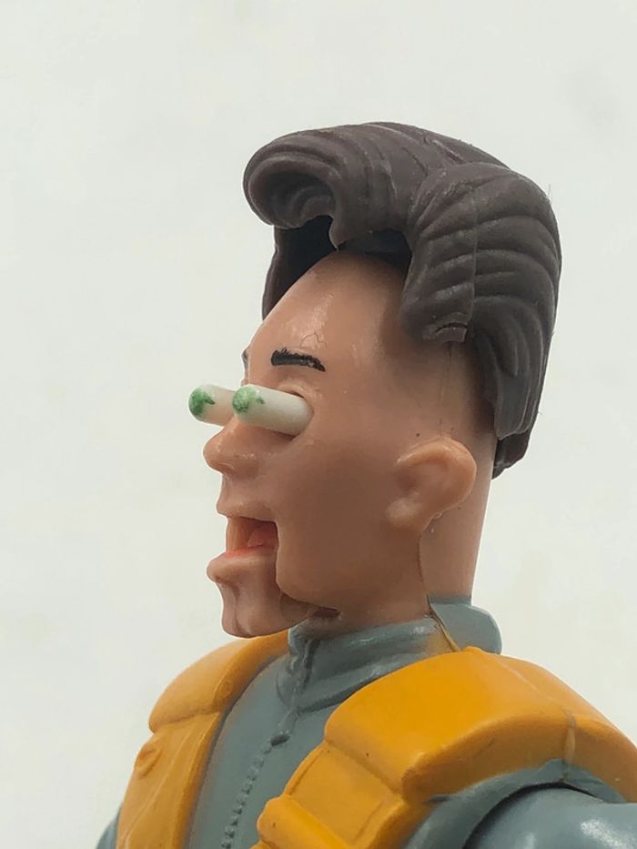 Figurine vintage the real Ghostbusters Peter Venkman 1986 Kenner Columbia Pictures - photo numéro 8
