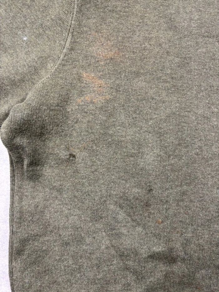 Pull d’hiver half zip 1/4 zip Ralph Lauren vert semi zip taille L - photo numéro 8