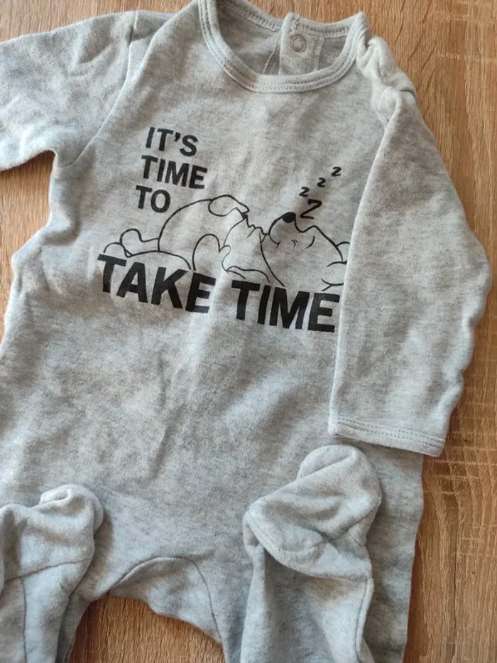 Pyjama coton - 6 Mois - Mixte
