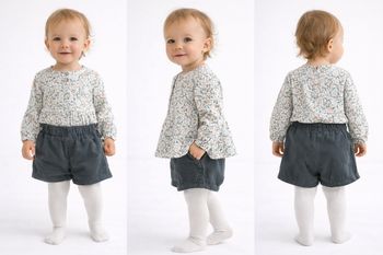 Ensemble t-shirt et short 12/18 mois