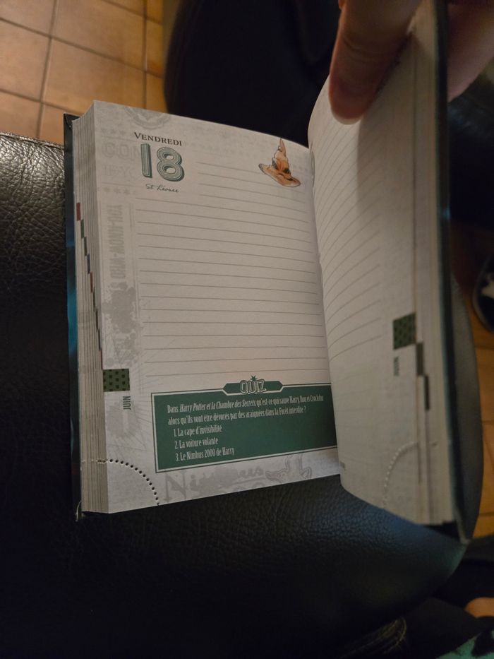 Agenda Harry Potter 2020/2021 - photo numéro 2