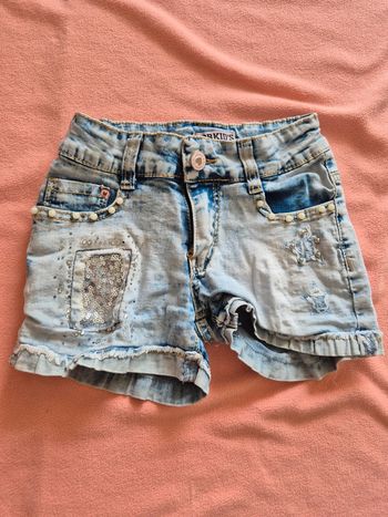 Short en jean 6 ans