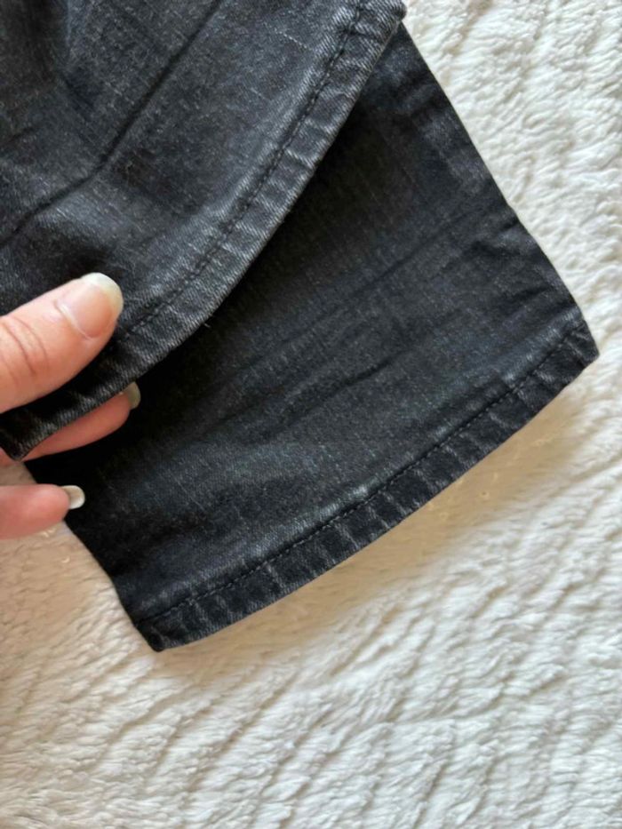 Jean Levi’s femme San Francisco noir gris anthracite demi curve skinny mi taille taille L/40 L32 00s - photo numéro 14
