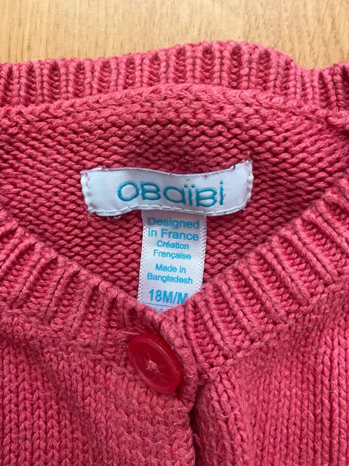 Gilet obaibi 18 mois - photo numéro 2