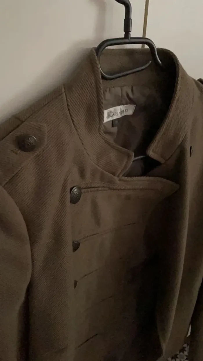 Veste femme kaki - photo numéro 2
