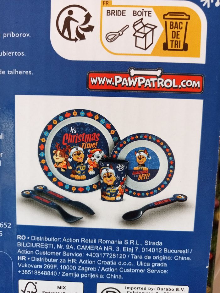 Coffret repas pat patrouille Noël - photo numéro 6
