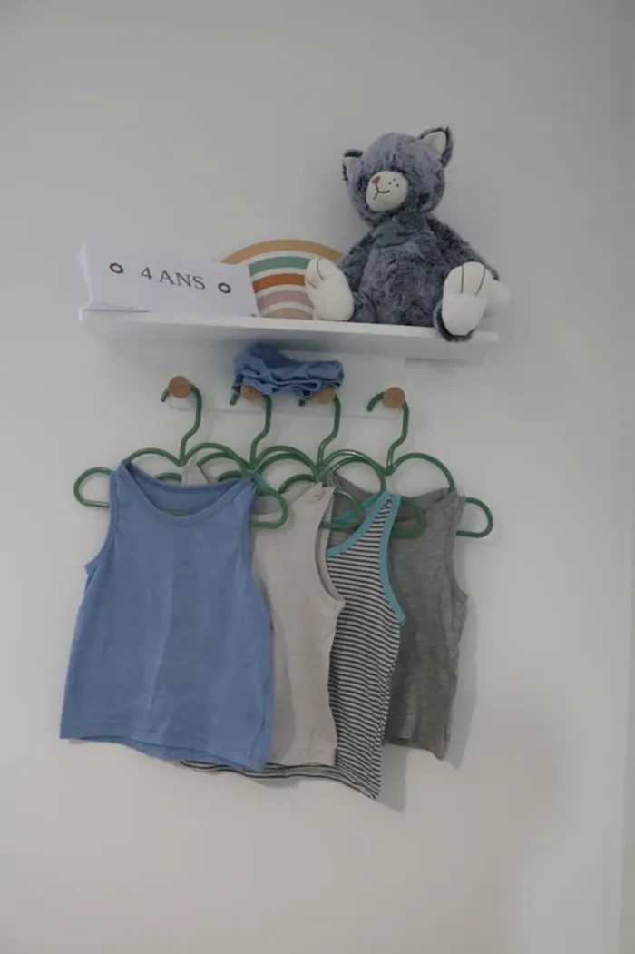 Lot maillot de corps garçon 4 ans