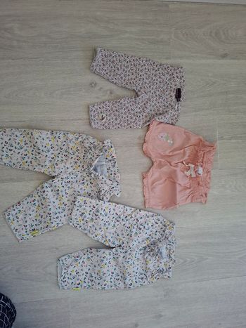 Lot short/ pantalon léger 3 mois