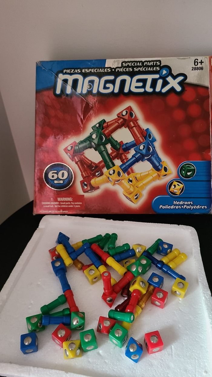 Jeu de construction magnetix 60 pièces Magnetix Special parts manque 1 ^pièce