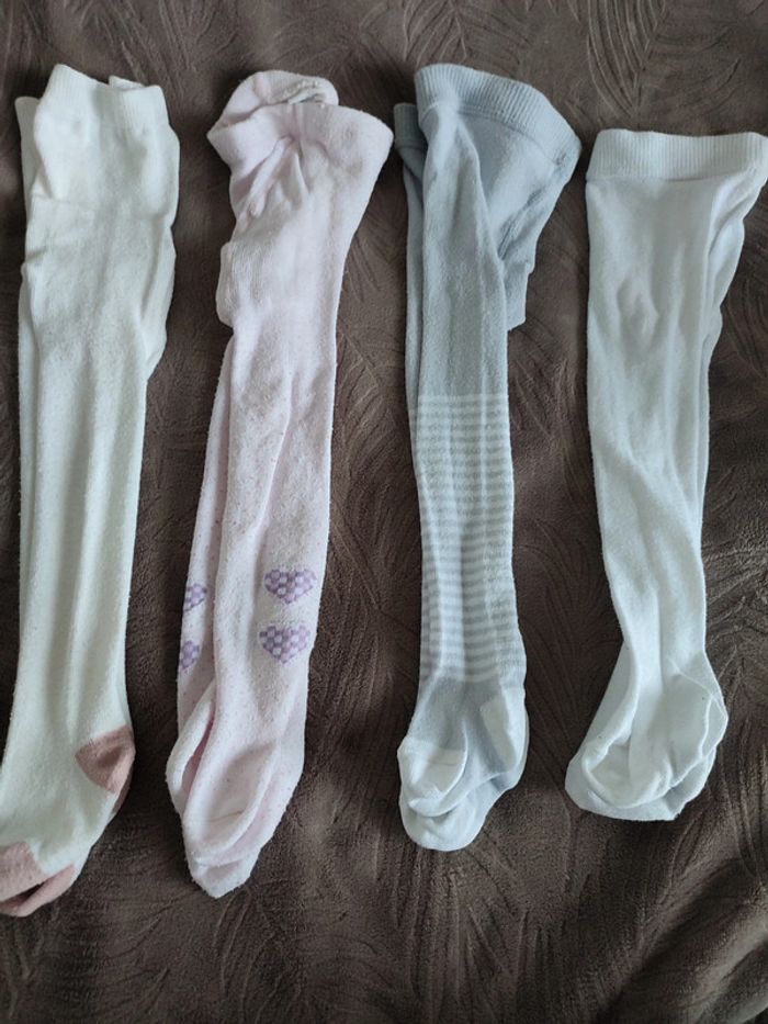 Lot de 4 collants 6/12mois - photo numéro 7