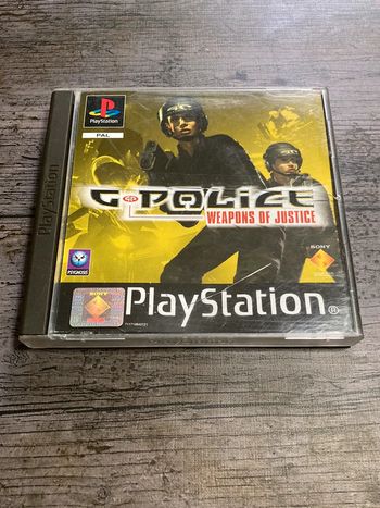 G Police Weapons of justice PS1 complet VF Sony