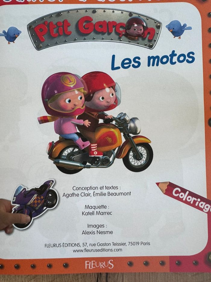 Cahier d’activités P’tit Garçon fleurus neuf - photo numéro 2