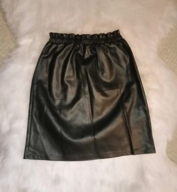 Jupe cuir doublée fille 8 ans