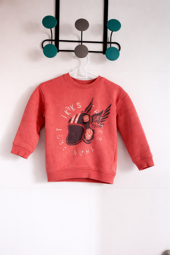 Sweat IKKS bébé – 24 mois – Style biker tendance
