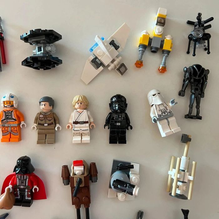 Lot figurines lego minifigures calendrier de l'avent star wars noël - photo numéro 6