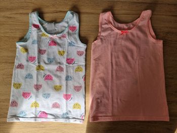 Lot de débardeurs fille