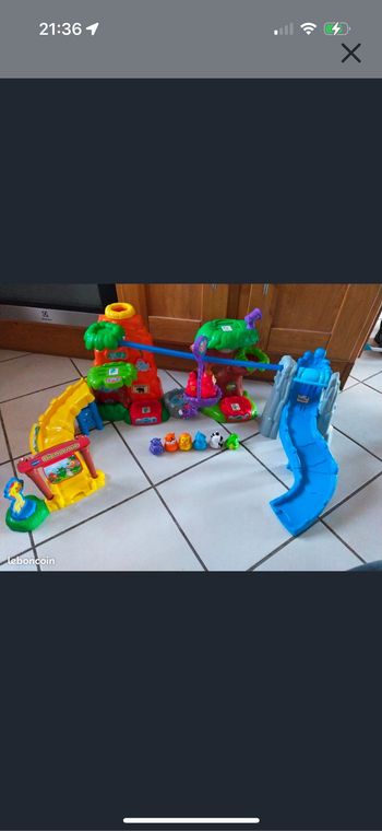 Tut tut animaux maxi parcours de la jungle