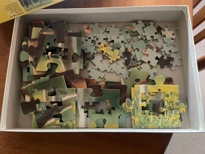 Puzzle 2 en 1 Ravensburger poulains âge 5 ans - photo numéro 2