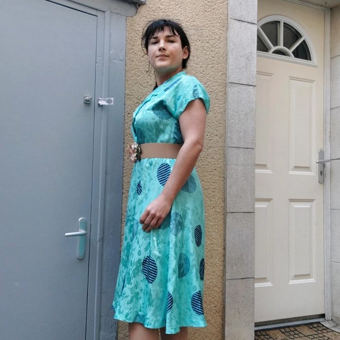 Magnifique robe Vintage taille M - photo numéro 5