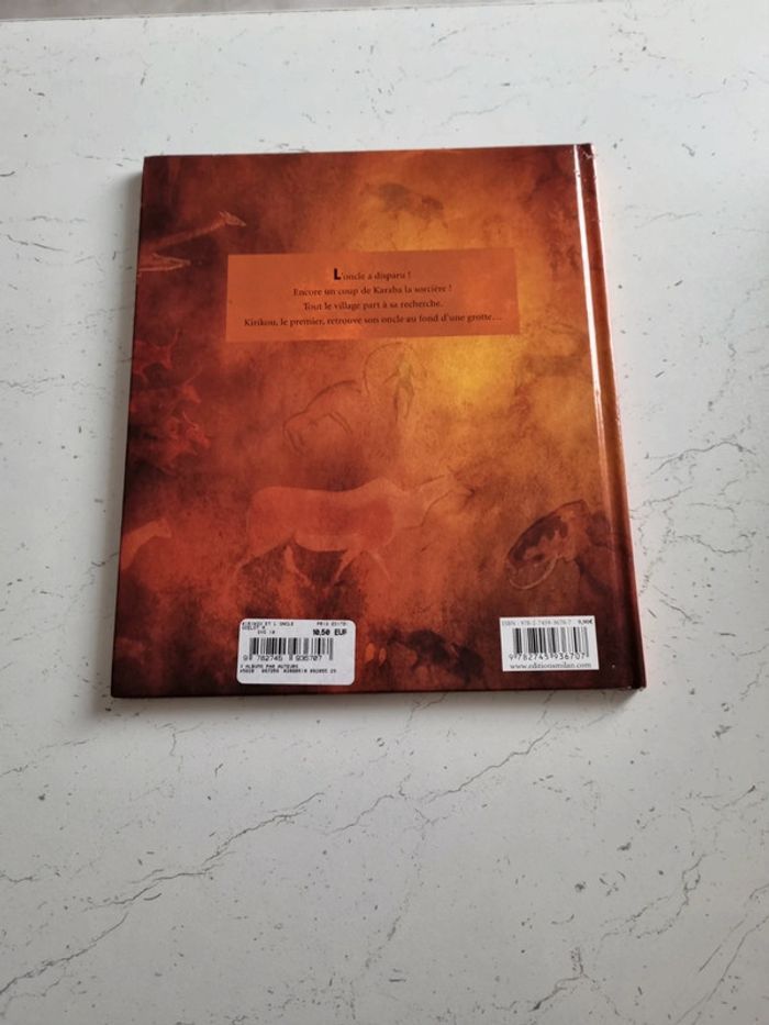 Livre Kirikou et l'oncle disparu - photo numéro 2