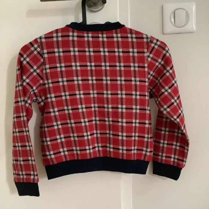 Gilet zippé 6 ans très bon état Petit bateau - photo numéro 2