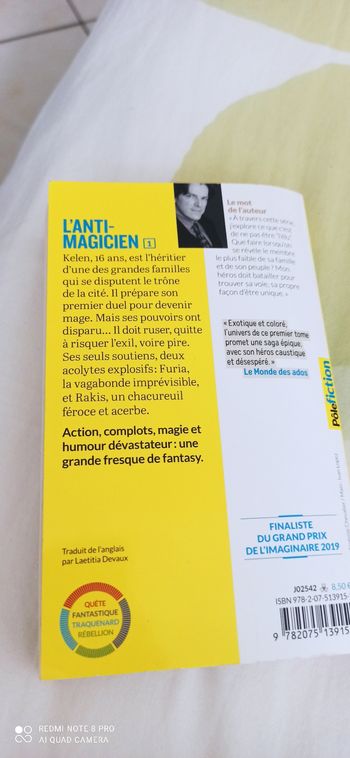 Livre l anti magicien