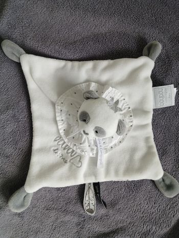 Doudou plat panda 