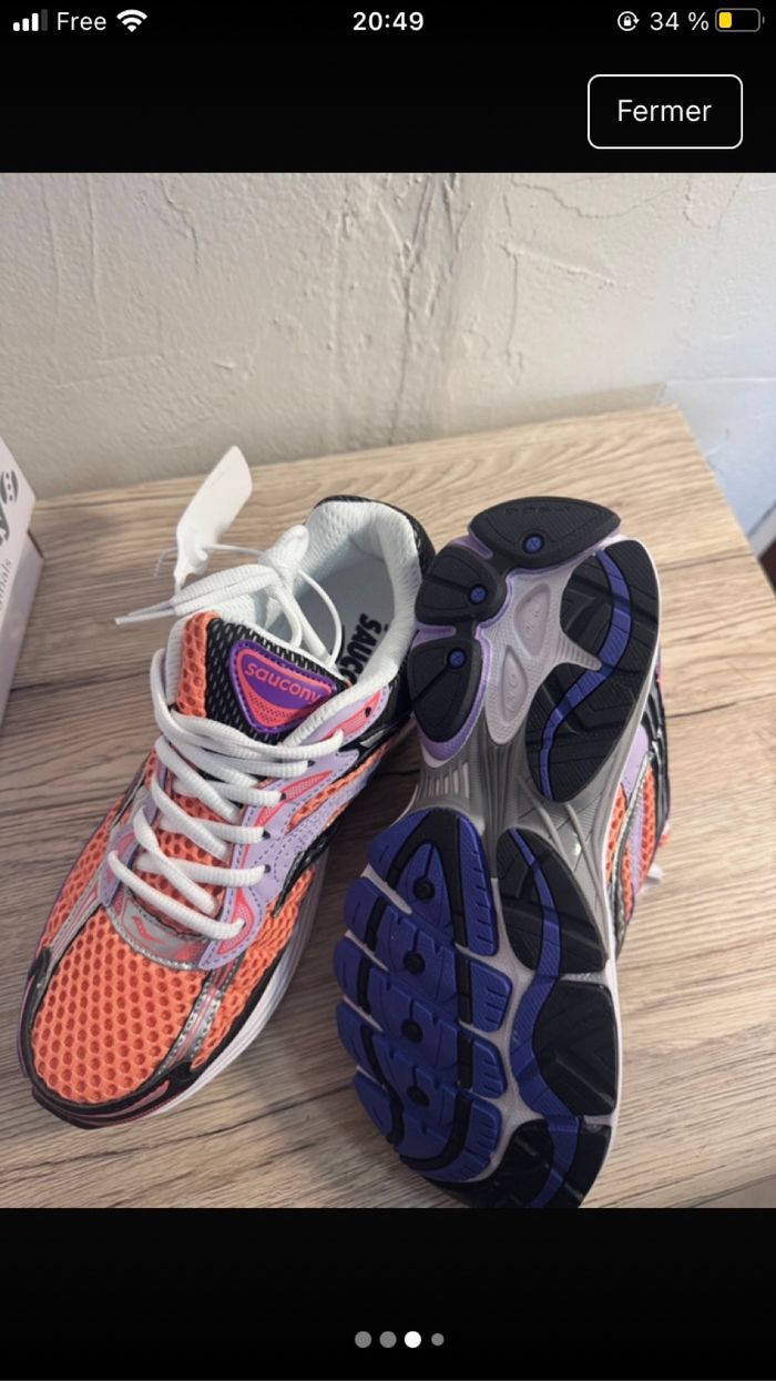 Saucony omni 9 taille 36 à 40 - photo numéro 3