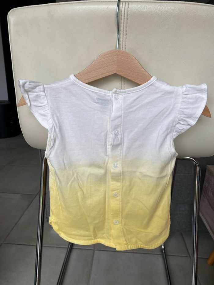 Lot de 2 tee-shirts sans manche 12 mois - photo numéro 4