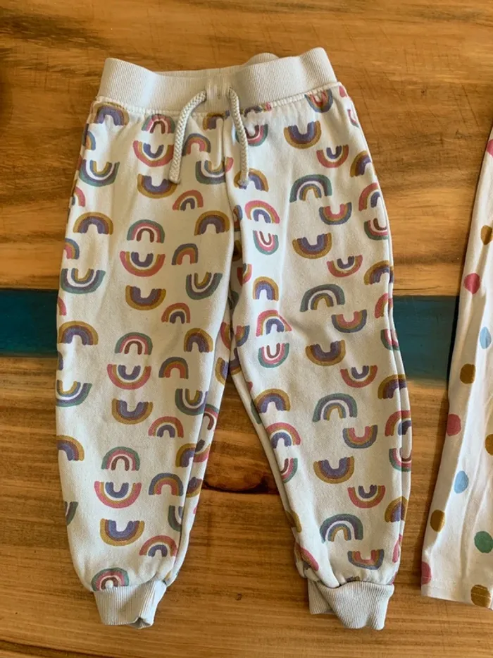Lot pantalon legging primark taille 18/24 mois - photo numéro 3