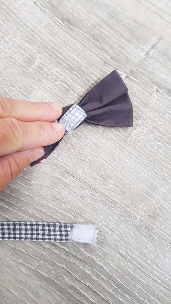 Ensemble nœud papillon et cravate - photo numéro 3