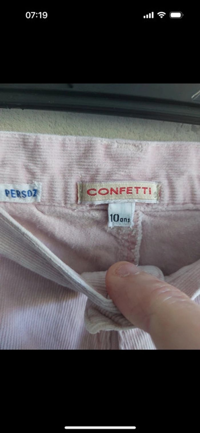 Pantalon Confetti taille 10 ans - photo numéro 2