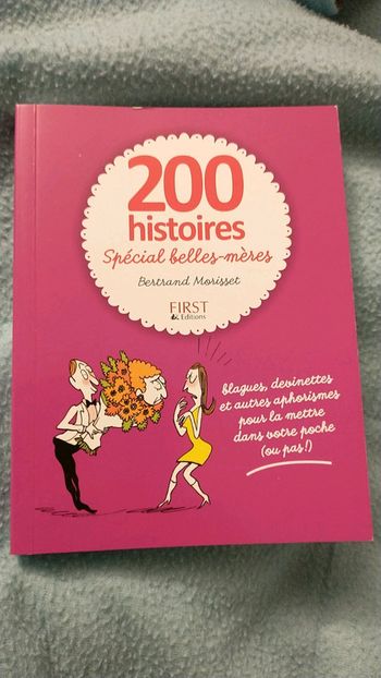 Livre 200 histoires spécial belle-mère par Bertrand morisset