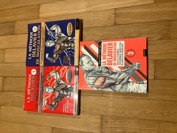 Livres muscu Delavier