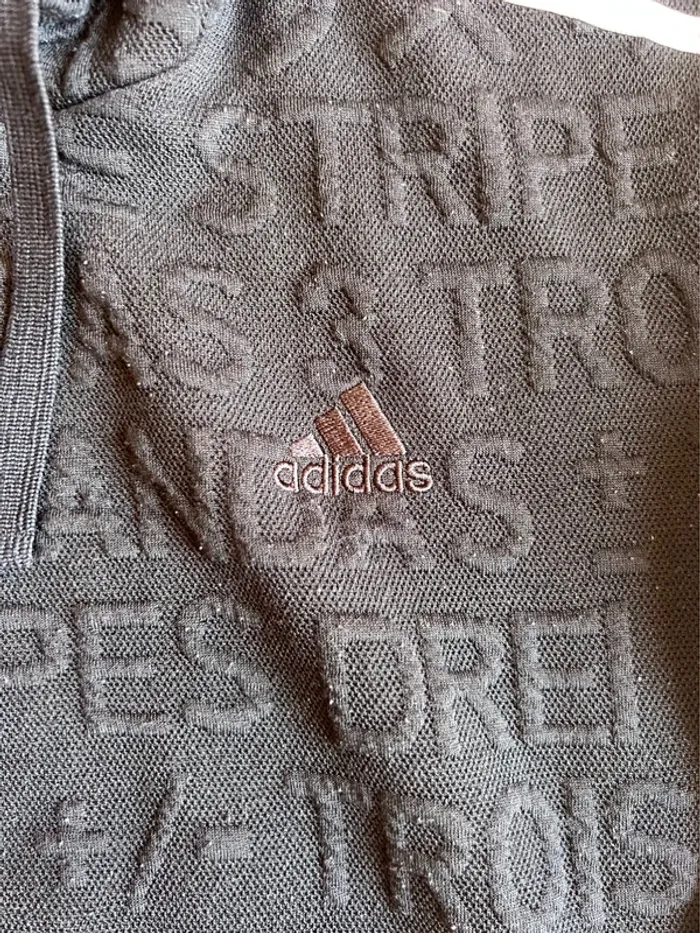 Sweat à capuche adidas noir taille S - photo numéro 3