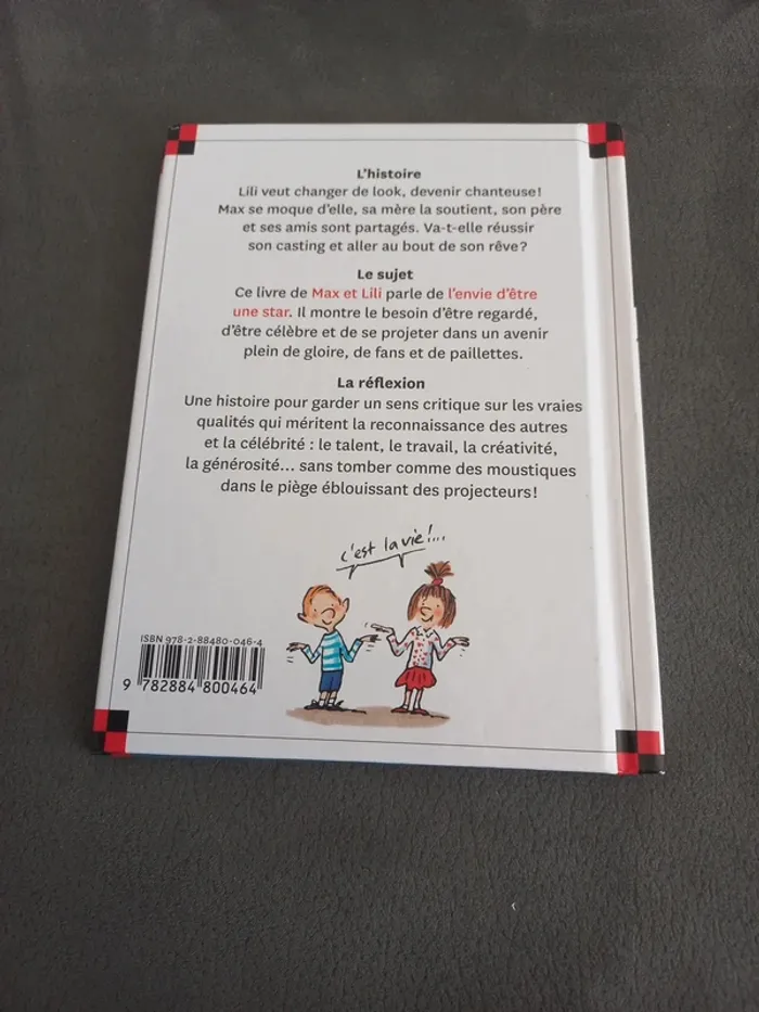 Livre bd max et lili tome 65 lili veut être une star - photo numéro 3