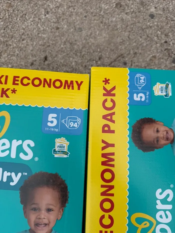 Couches Pampers baby dry taille 5 - photo numéro 2