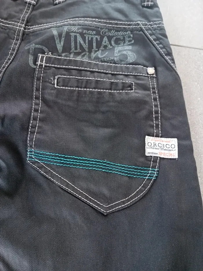 Pantalon Original taille 14 ans Noir Orchestra - photo numéro 8