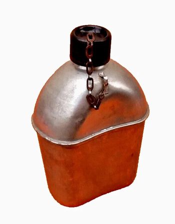 Gourde / Bidon WWII Armée Américaine aluminium U.S Vollrath 1943