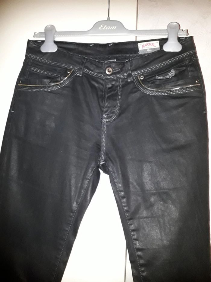 jeans noir endroit kaporal taille 40