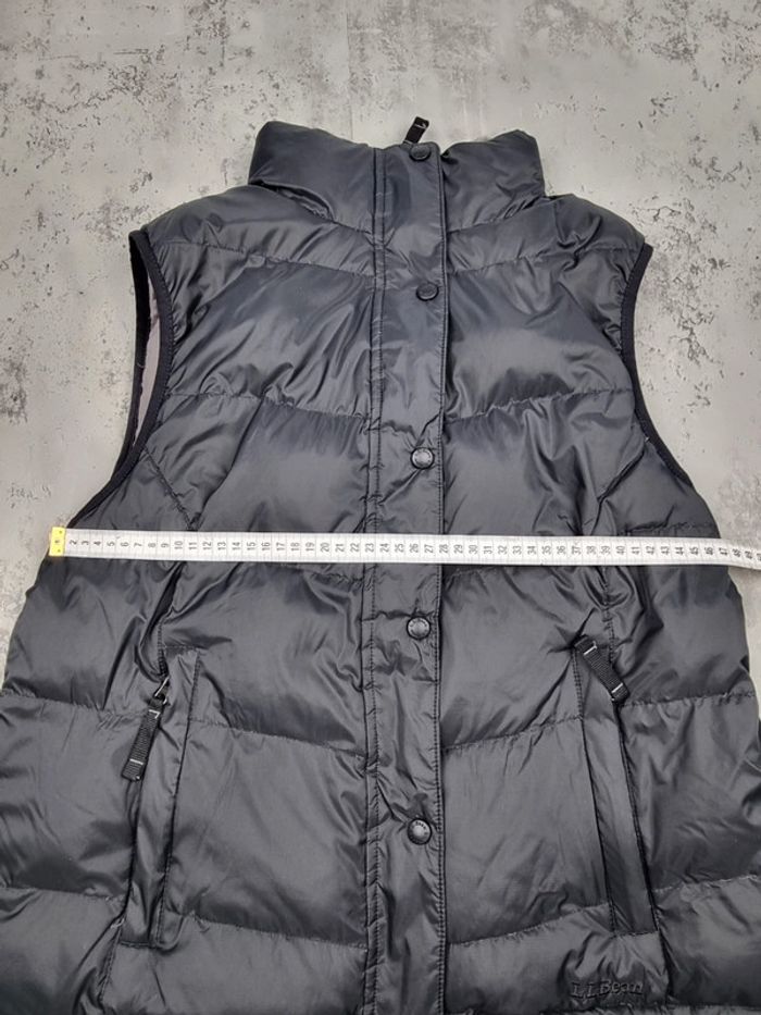 Doudoune sans manches L.L. Bean noire – Taille L Homme (mesures en photos) - photo numéro 4