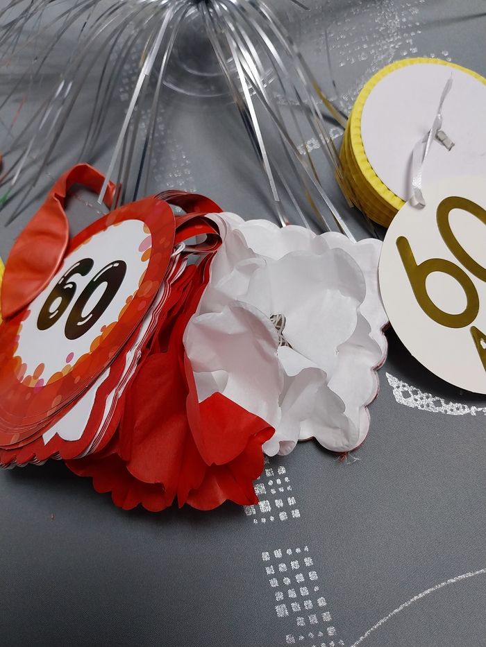 Décorations  pour 60 Ans - photo numéro 2