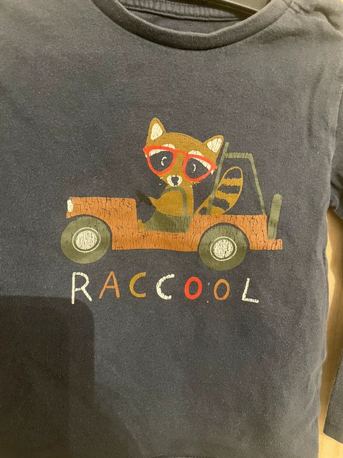 T-shirt manches longues coton 86 cm / 2 ans verbaudet - photo numéro 2