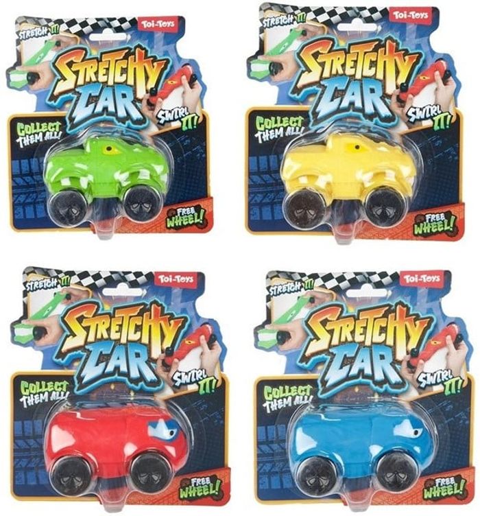 LOT X 2 FUN Voiture à Pétrir Morph Monster - 16 x 16,5 cm