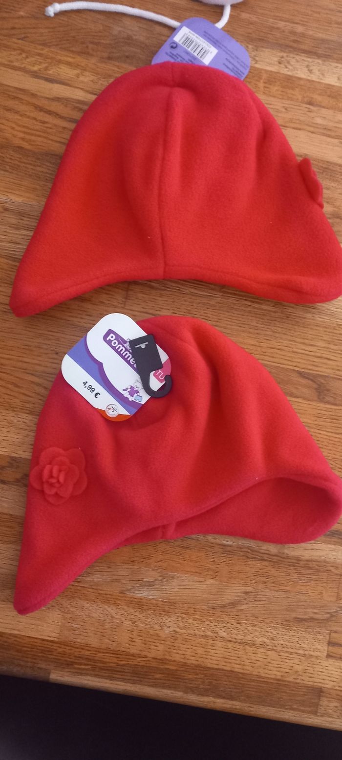 Lot de bonnets