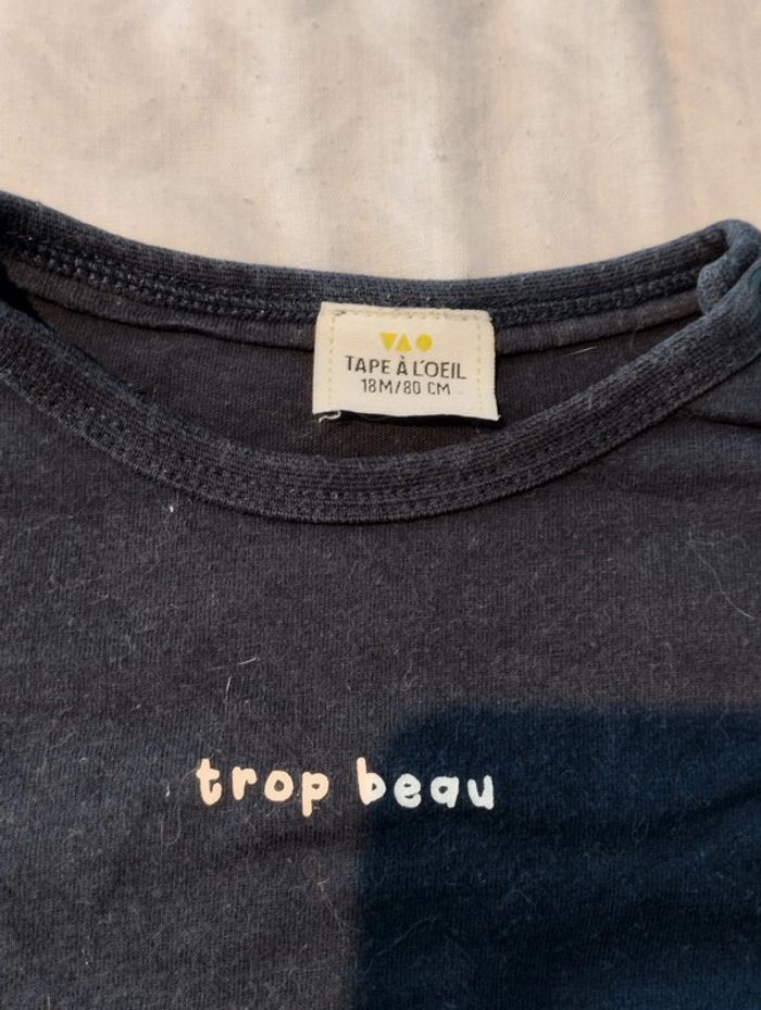 Tee shirt manches longues Tape à l'oeil - photo numéro 2