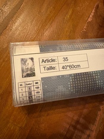 Diamond painting toile complète 40x60 cm