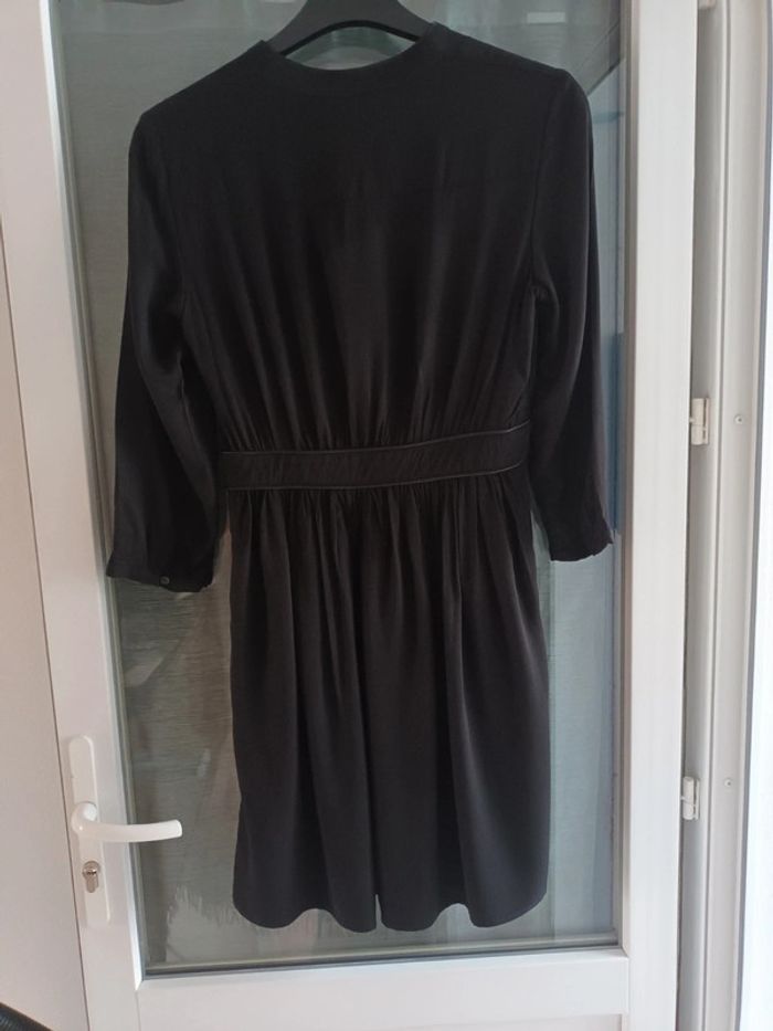 Robe noir manche longue camaieu - photo numéro 7